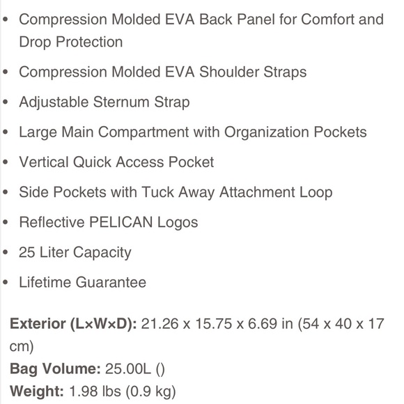 Pelican Mobile Protect Backpack Grey blue - Picture 12 of 12